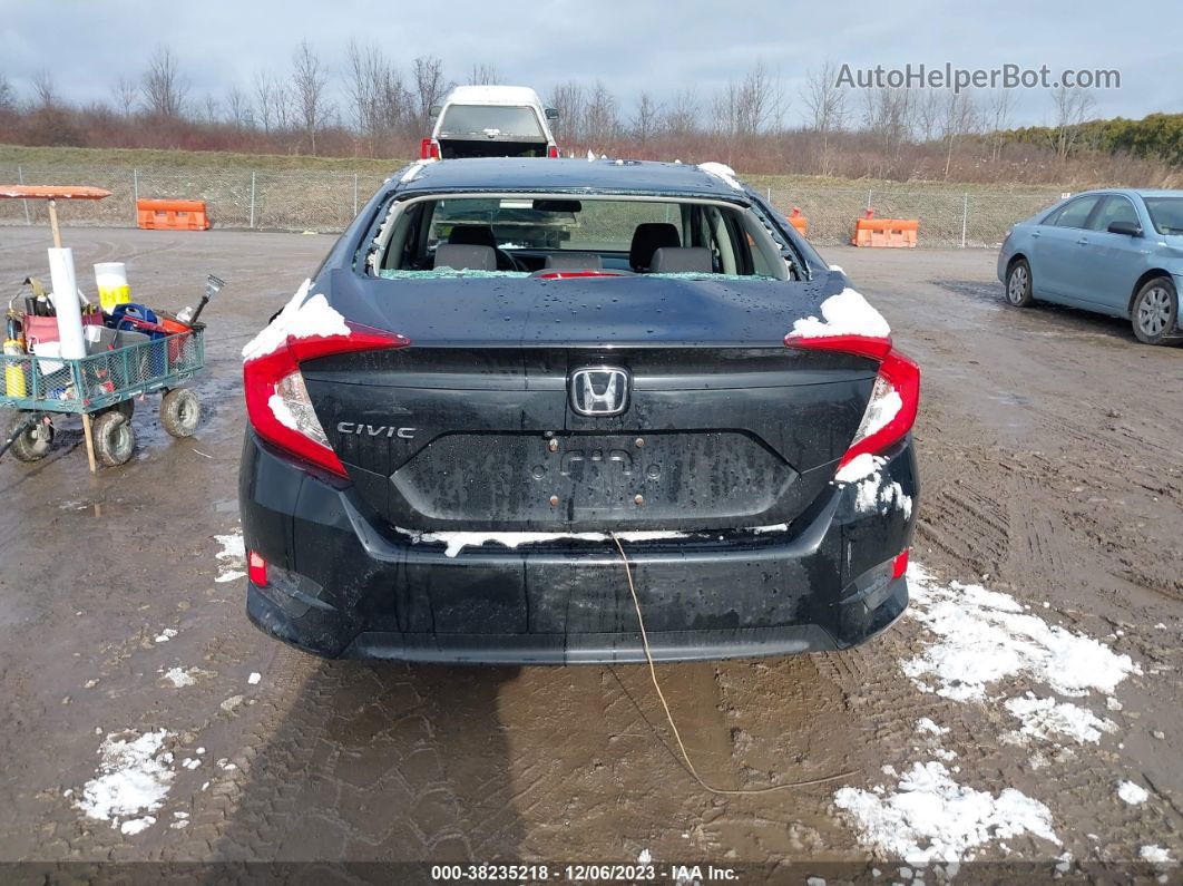 2017 Honda Civic Lx Black vin: 2HGFC2F54HH545529