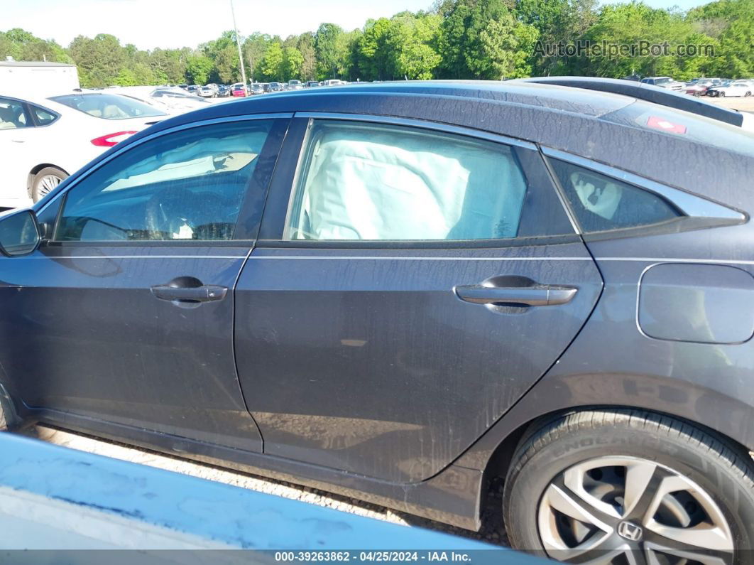 2017 Honda Civic Lx Gray vin: 2HGFC2F54HH547569