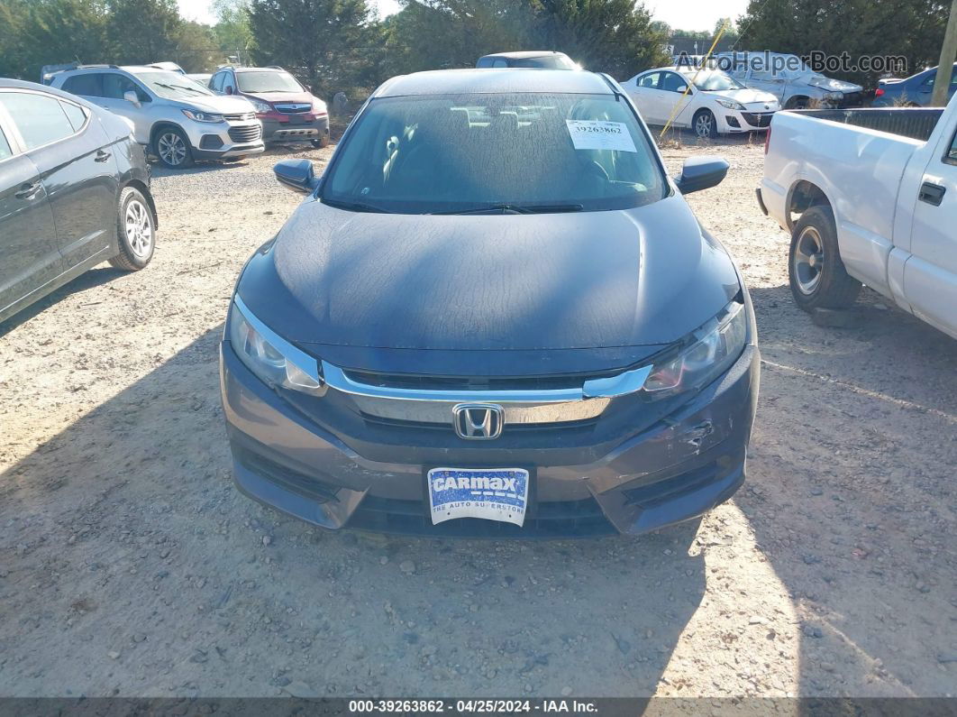 2017 Honda Civic Lx Gray vin: 2HGFC2F54HH547569