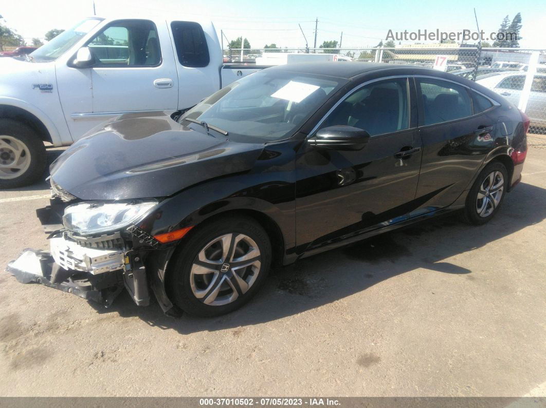 2017 Honda Civic Sedan Lx Black vin: 2HGFC2F54HH563285