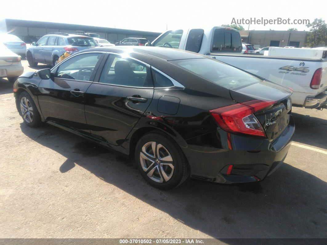 2017 Honda Civic Sedan Lx Black vin: 2HGFC2F54HH563285