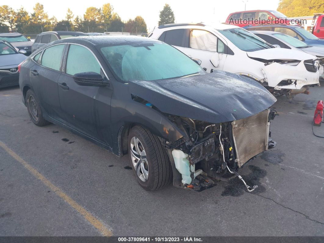 2017 Honda Civic Sedan Lx Black vin: 2HGFC2F54HH575873