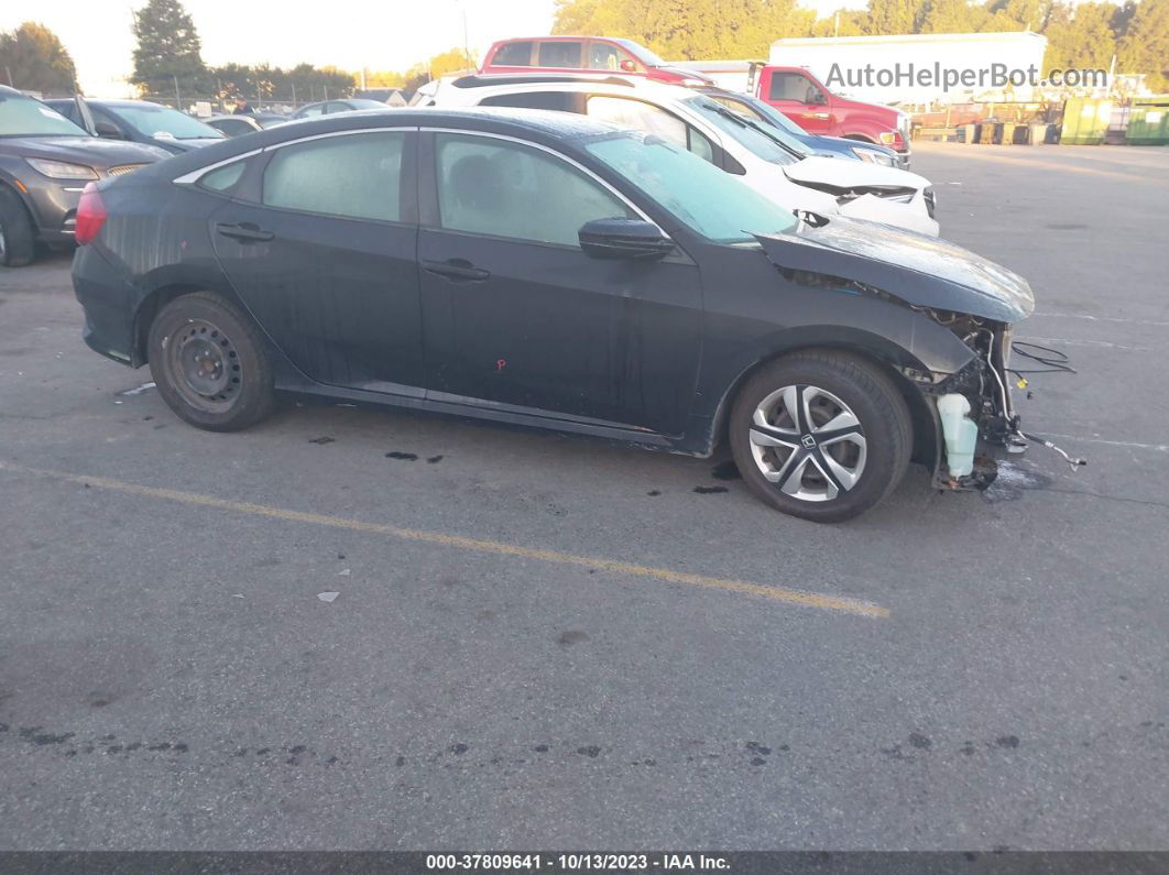 2017 Honda Civic Sedan Lx Black vin: 2HGFC2F54HH575873