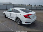 2016 Honda Civic Lx White vin: 2HGFC2F55GH529788