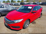 2016 Honda Civic Lx Red vin: 2HGFC2F55GH537860