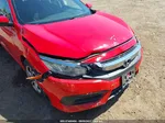 2016 Honda Civic Lx Red vin: 2HGFC2F55GH537860