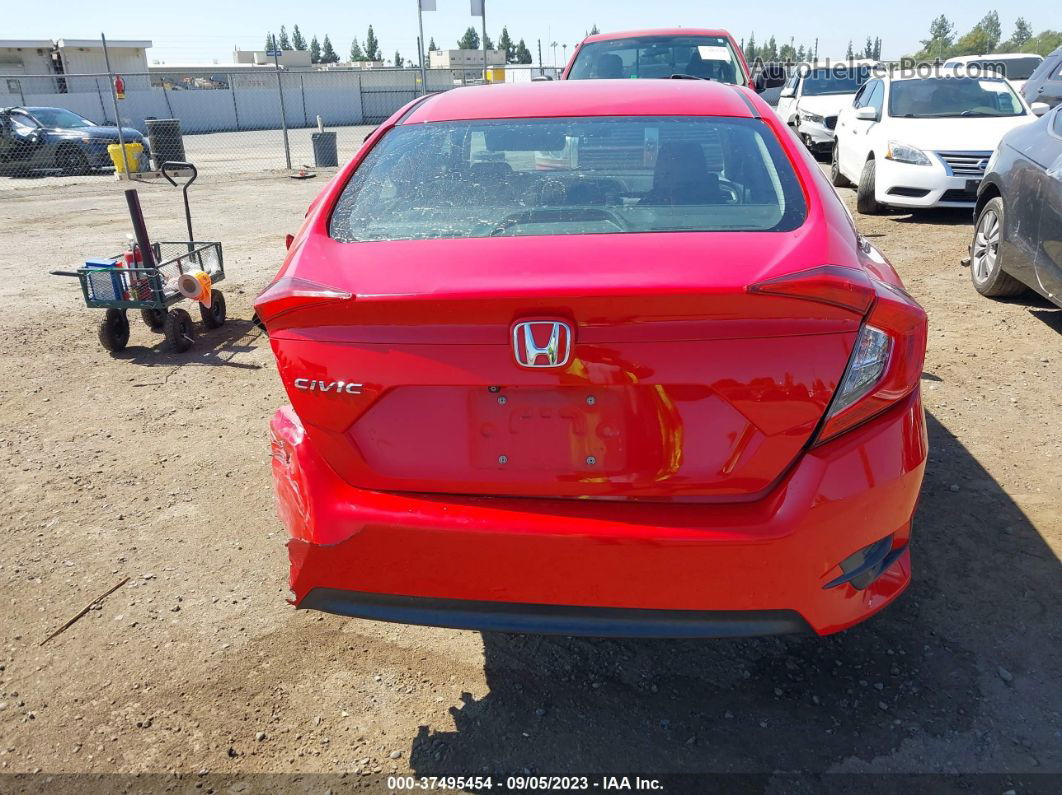 2016 Honda Civic Lx Красный vin: 2HGFC2F55GH537860