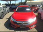 2016 Honda Civic Sedan Lx Red vin: 2HGFC2F55GH538894