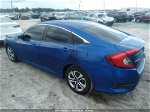 2017 Honda Civic Lx Синий vin: 2HGFC2F55HH500051