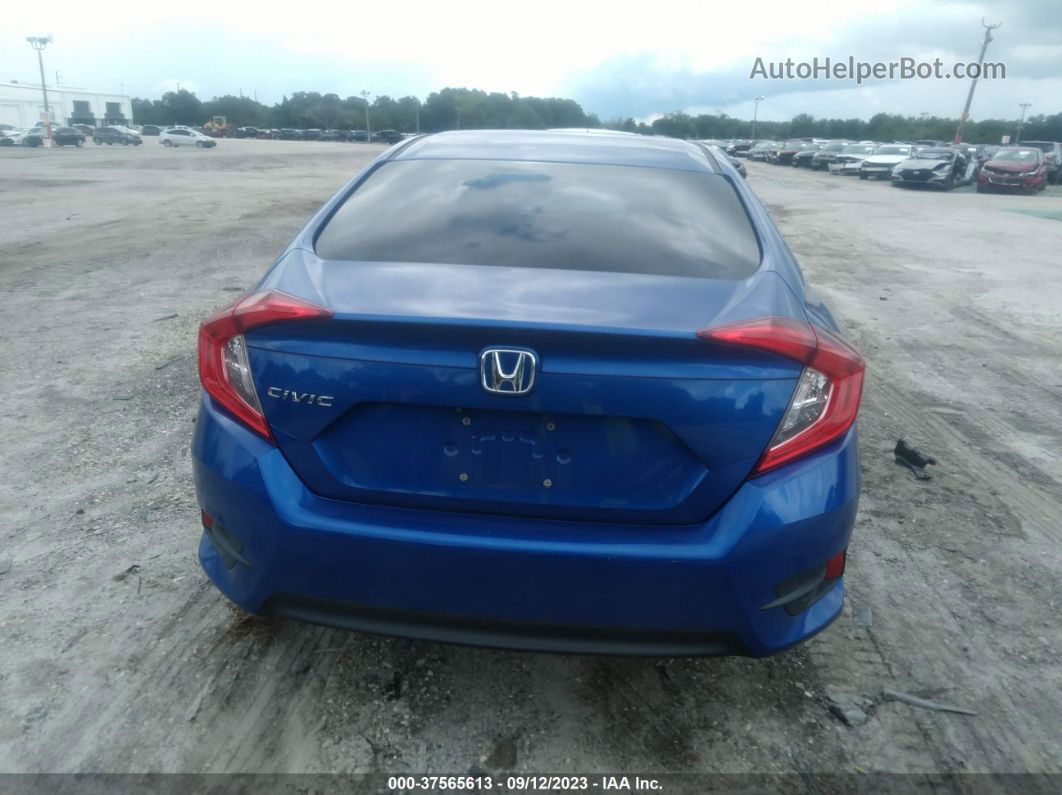 2017 Honda Civic Lx Blue vin: 2HGFC2F55HH500051