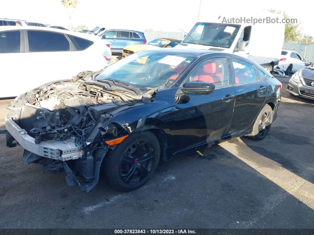 2017 Honda Civic Lx Black vin: 2HGFC2F55HH523295