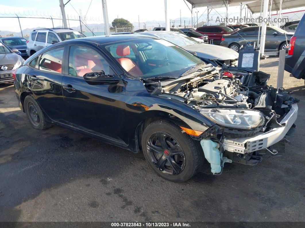 2017 Honda Civic Lx Black vin: 2HGFC2F55HH523295