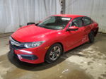 2017 Honda Civic Lx Red vin: 2HGFC2F55HH538184