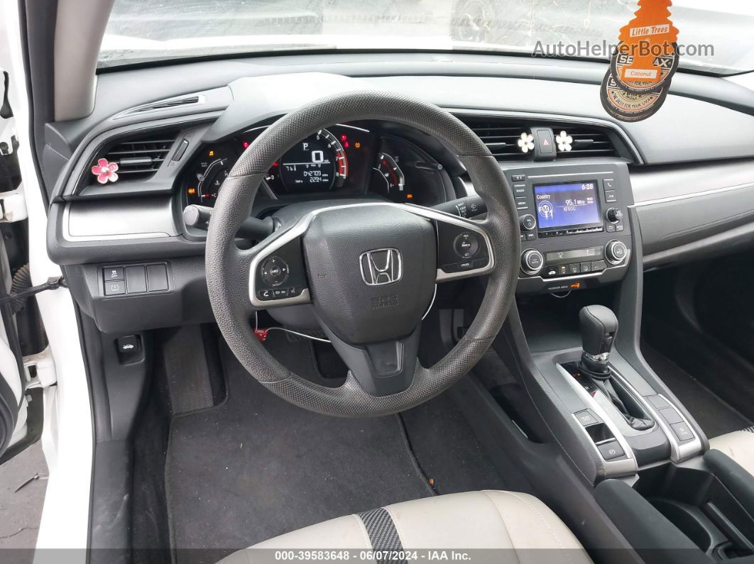 2017 Honda Civic Lx Белый vin: 2HGFC2F55HH550495