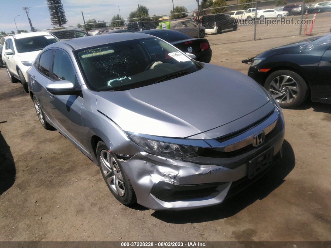 2017 Honda Civic Sedan Lx Silver vin: 2HGFC2F55HH559309