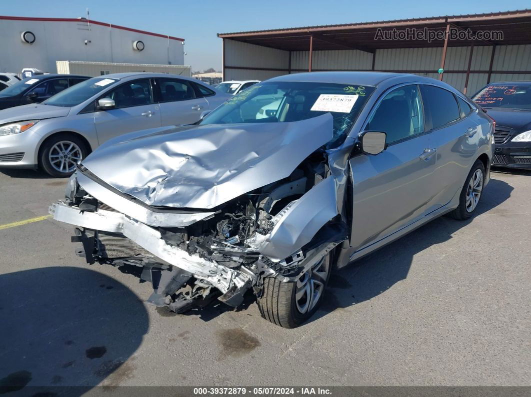 2017 Honda Civic Lx Gray vin: 2HGFC2F55HH561240