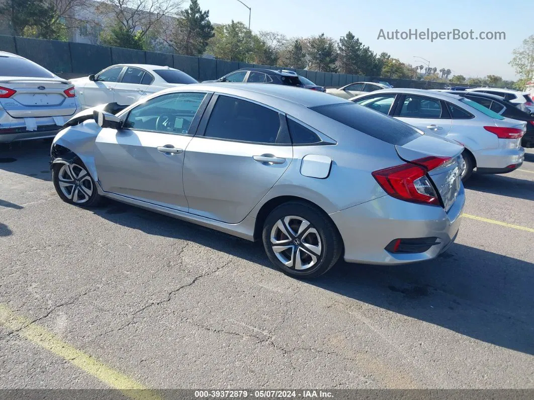 2017 Honda Civic Lx Gray vin: 2HGFC2F55HH561240