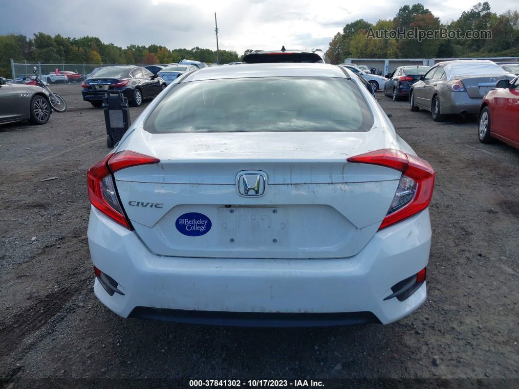 2017 Honda Civic Lx White vin: 2HGFC2F55HH571556