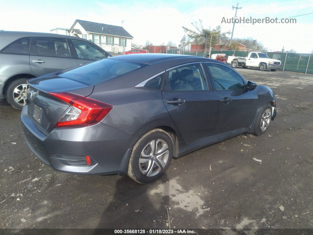 2016 Honda Civic Sedan Lx Gray vin: 2HGFC2F56GH517228