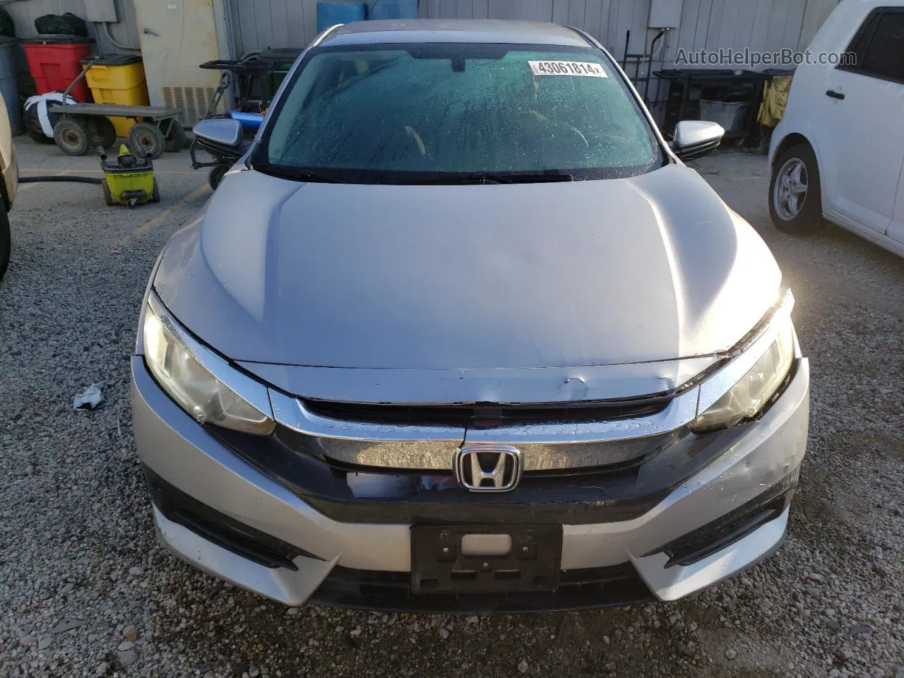 2016 Honda Civic Lx Серебряный vin: 2HGFC2F56GH551539