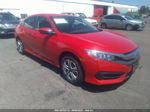 2017 Honda Civic Lx Red vin: 2HGFC2F56HH510023