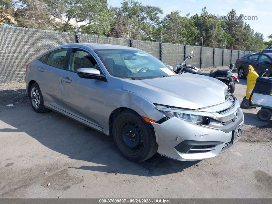 2017 Honda Civic Sedan Lx Silver vin: 2HGFC2F56HH518994