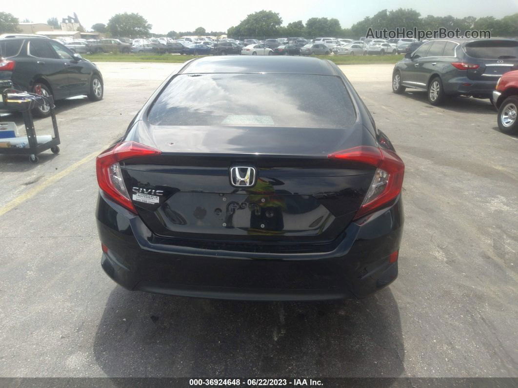 2017 Honda Civic Lx Черный vin: 2HGFC2F56HH574448