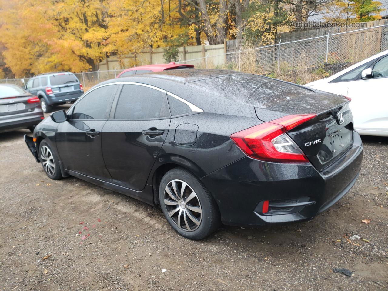 2016 Honda Civic Lx Черный vin: 2HGFC2F57GH009463