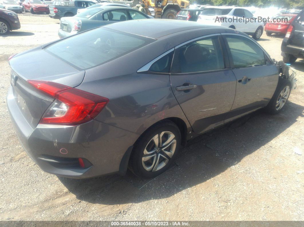 2016 Honda Civic Lx Серый vin: 2HGFC2F57GH513270