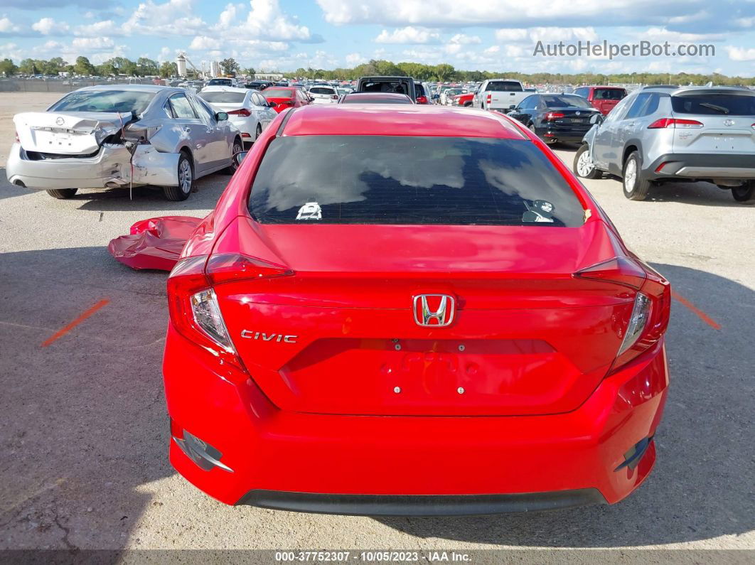 2016 Honda Civic Lx Красный vin: 2HGFC2F57GH549508