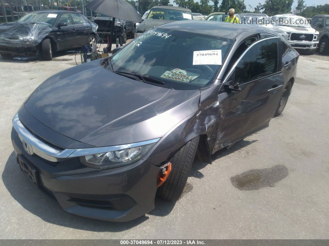 2016 Honda Civic Sedan Lx Gray vin: 2HGFC2F57GH567541