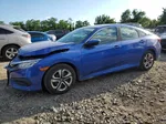 2017 Honda Civic Lx Blue vin: 2HGFC2F57HH519605