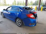 2017 Honda Civic Lx Blue vin: 2HGFC2F57HH539420