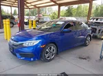 2017 Honda Civic Lx Blue vin: 2HGFC2F57HH539420