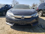 2017 Honda Civic Lx Blue vin: 2HGFC2F57HH539918