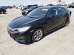 2017 Honda Civic Lx Black vin: 2HGFC2F57HH545556