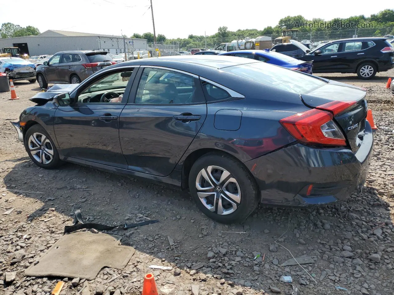 2017 Honda Civic Lx Charcoal vin: 2HGFC2F57HH552751