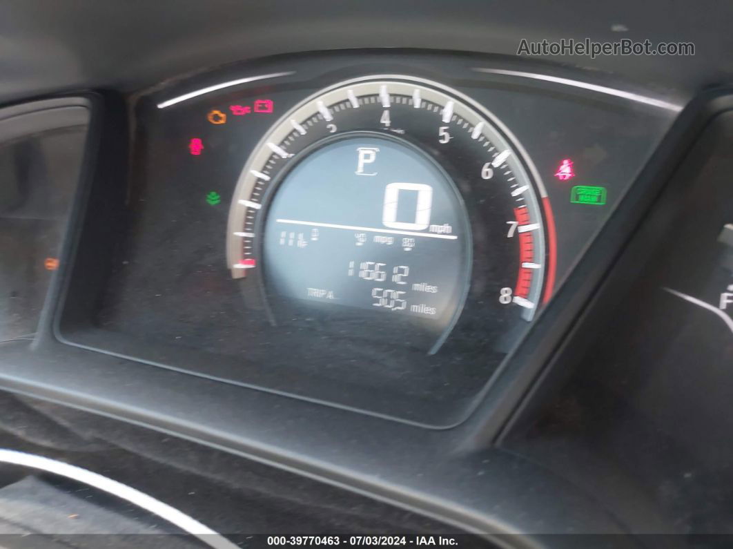 2016 Honda Civic Lx Black vin: 2HGFC2F58GH527341