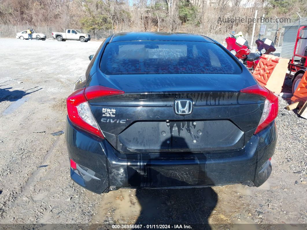 2017 Honda Civic Lx Черный vin: 2HGFC2F58HH566917