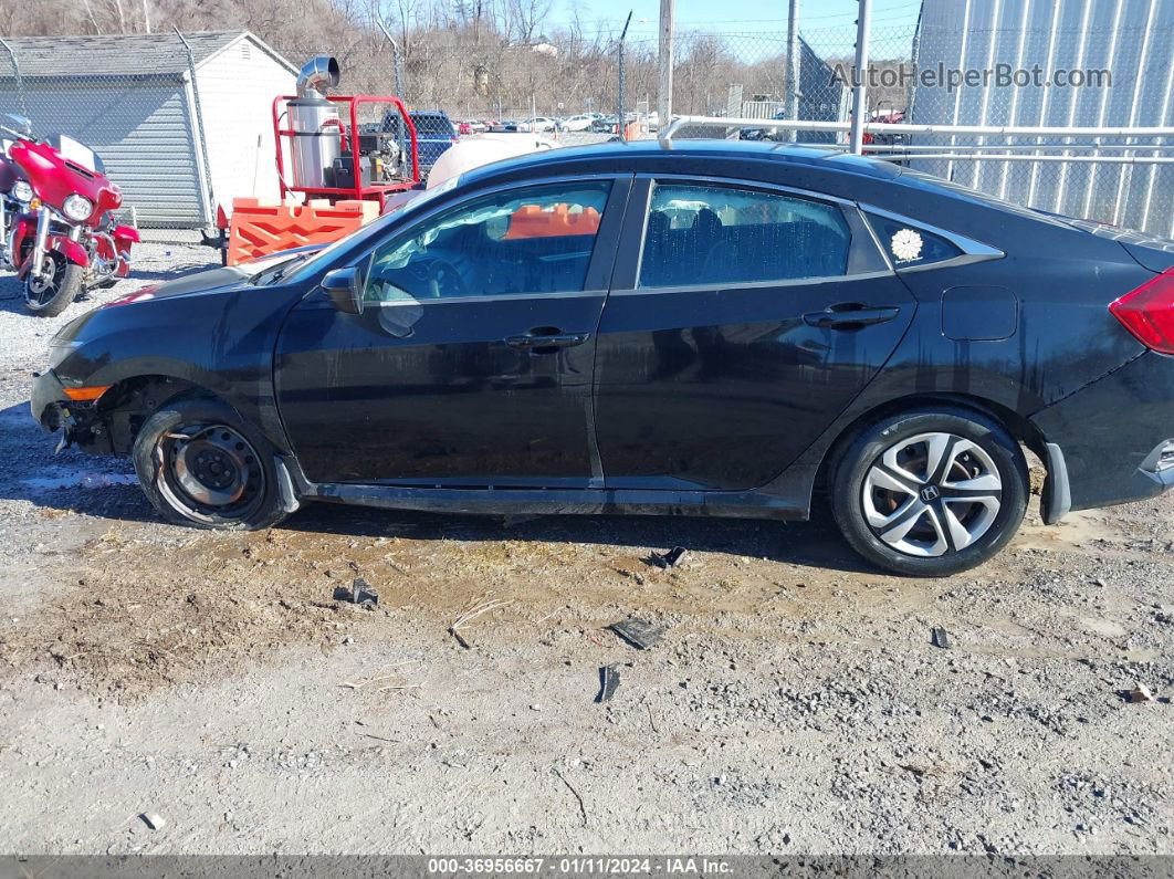 2017 Honda Civic Lx Black vin: 2HGFC2F58HH566917