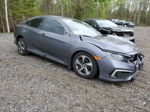 2020 Honda Civic Lx Gray vin: 2HGFC2F58LH005254