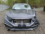 2020 Honda Civic Lx Gray vin: 2HGFC2F58LH005254