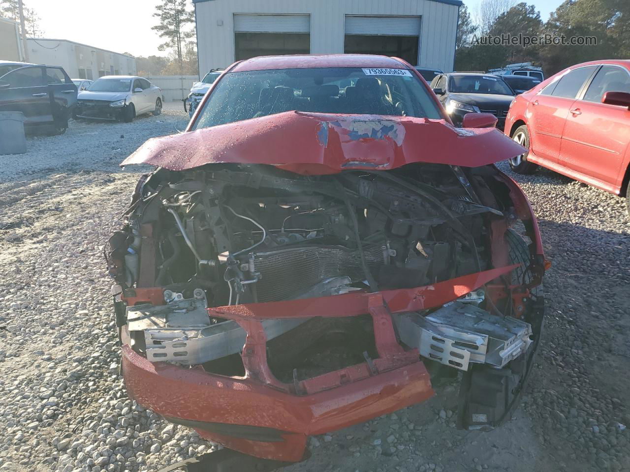 2017 Honda Civic Lx Red vin: 2HGFC2F59HH501316