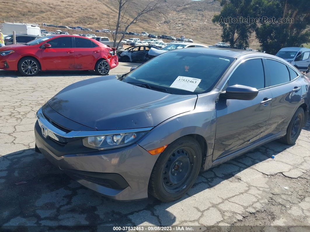 2017 Honda Civic Sedan Lx Gray vin: 2HGFC2F59HH504278