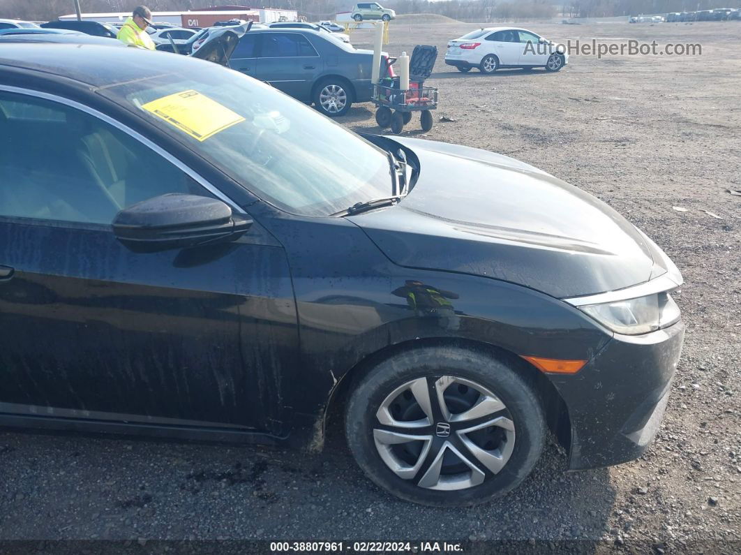 2017 Honda Civic Lx Black vin: 2HGFC2F59HH543565