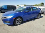 2017 Honda Civic Lx Blue vin: 2HGFC2F59HH550919