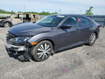 2020 Honda Civic Lx Gray vin: 2HGFC2F59LH005876