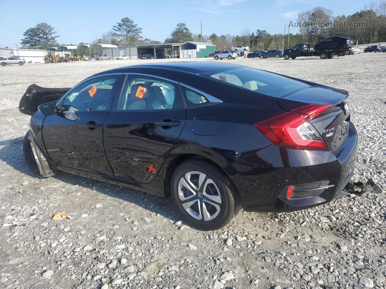 2016 Honda Civic Lx Синий vin: 2HGFC2F5XGH515501