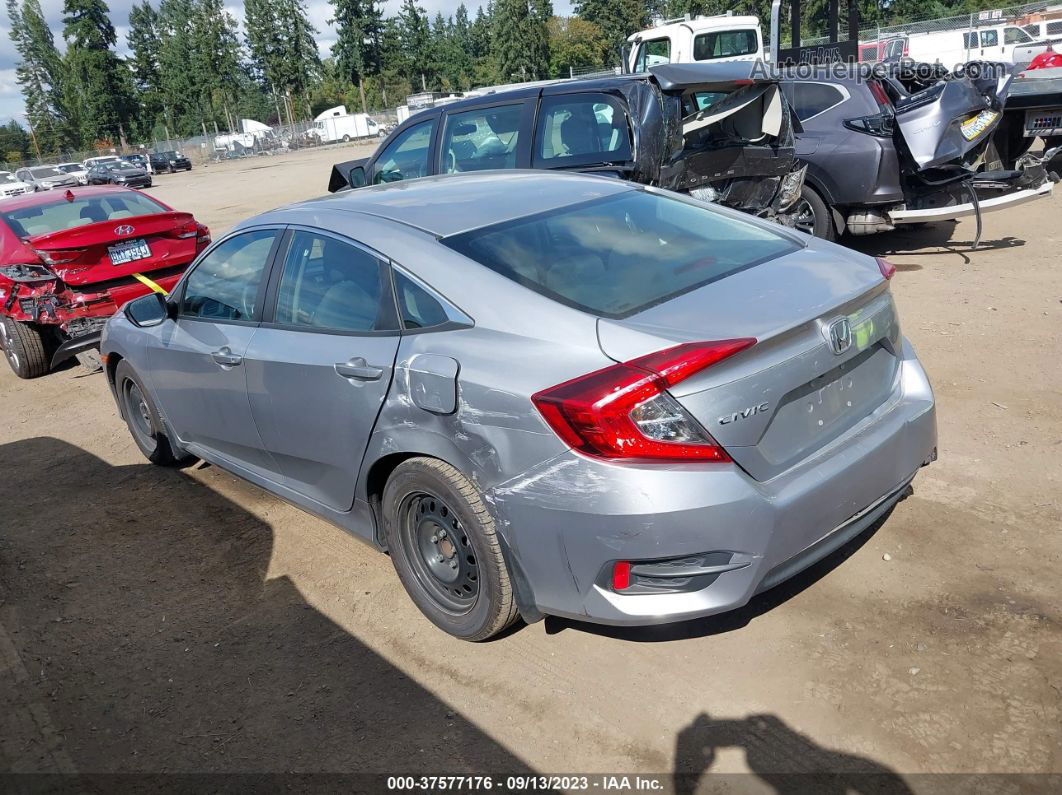 2016 Honda Civic Sedan Lx Silver vin: 2HGFC2F5XGH516924