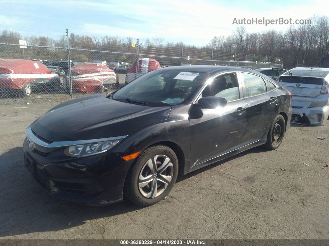 2017 Honda Civic Sedan Lx Черный vin: 2HGFC2F5XHH514236